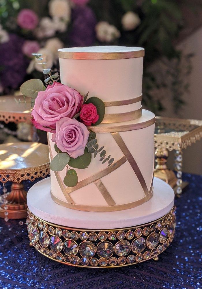 Gold Micro Wedding Cake